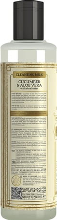 Khadi Natural Cucumber & Aloever Cleansing Milk 210 Ml