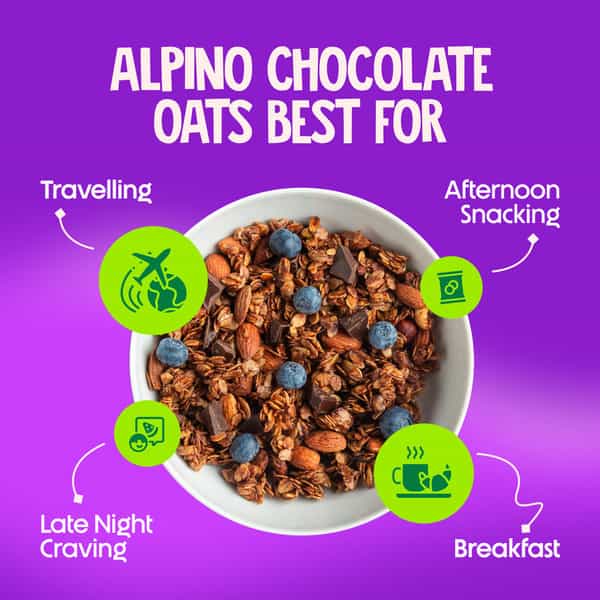Alpino High Protein Super Oats Chocolate Pouch 1 Kg