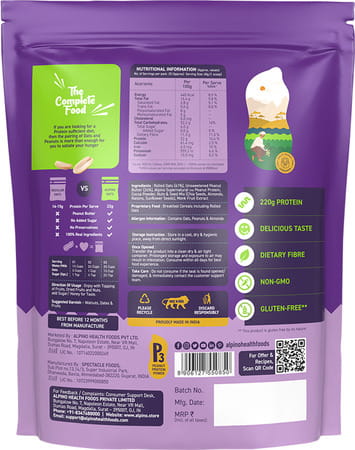 Alpino High Protein Super Oats Chocolate Pouch 1 Kg