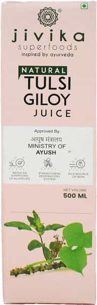 Jivika Naturals Tulsi Giloy Juice 500Ml