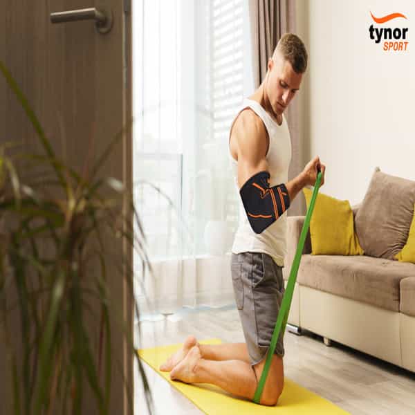 Tynor Elbow Support Air Pro Black & Orange Xl 1 Unit