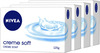 Nivea Soap Creame Soft - 125G*4 (Buy2get2 Free)