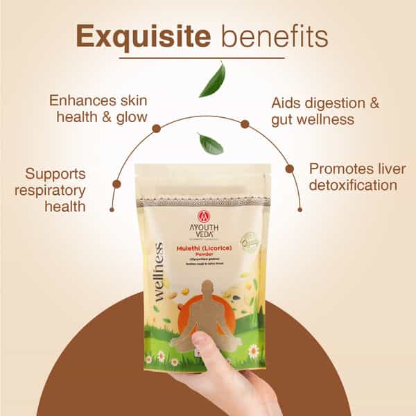 Ayouthveda Mulethi (Liquorice) Powder - 200G