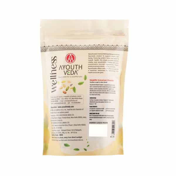 Ayouthveda Mulethi (Liquorice) Powder - 200G