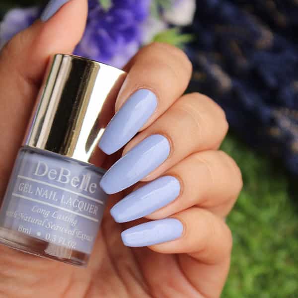 Debelle Gel Nail Lacquer Blueberry Bliss Purple Nail -8Ml