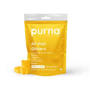 Purna Gummies Complete Beauty Multivitamin Mango Gummies - 30