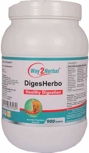 Way2herbal Digesherbo - 900 Tablets