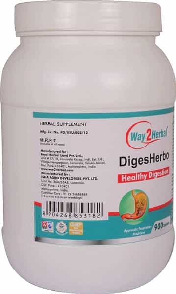 Way2herbal Digesherbo - 900 Tablets
