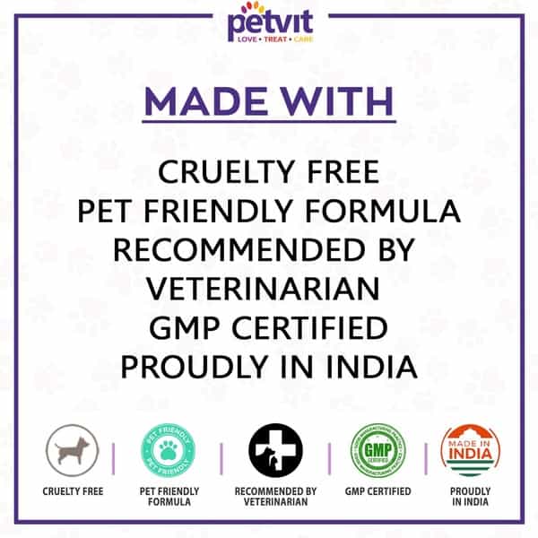 Petvit Joint-Cartilage Supplement With Glucosamine Collagen & Hyaluronic Acid For Dogs And Cats -60