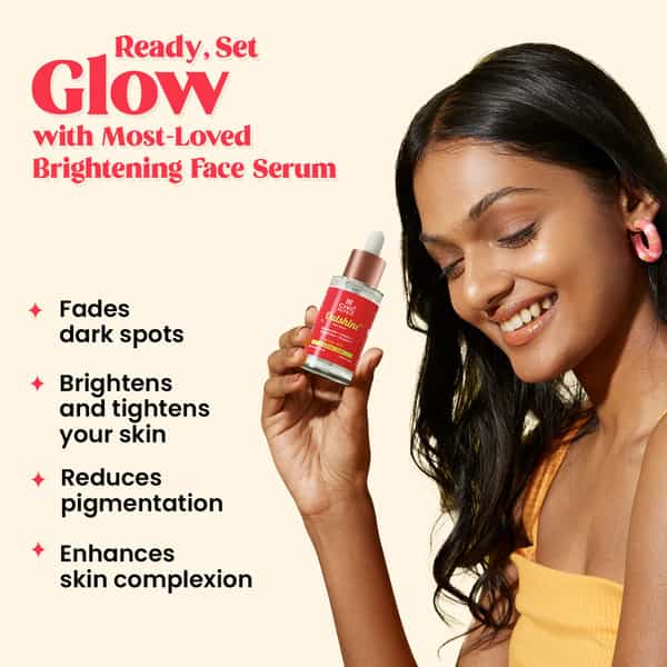 Chicnutrix Outshine-Skin Glow Serum With Vitamin C | Glutathione | Arbutin | Niacinamide