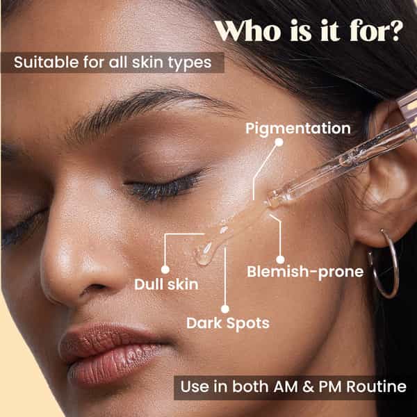 Chicnutrix Outshine-Skin Glow Serum With Vitamin C | Glutathione | Arbutin | Niacinamide