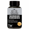 Earth King Korean Ginseng Root Extract Dietary Supplement | Strength, Stamina & Energy - 60 Capsules