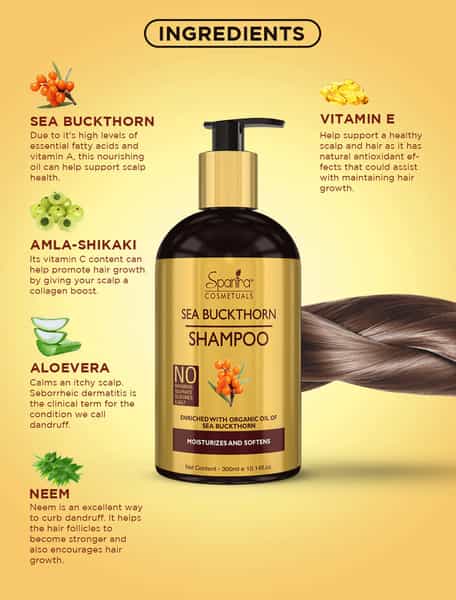 Spantra Sea Buckthorn Shampoo 300Ml