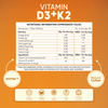 Rasayanam D3+K2 Mk-7 Vegan | Balchem K2 | Calcium | Bone & Heart Support | 120 Tablets (Pack Of 2)