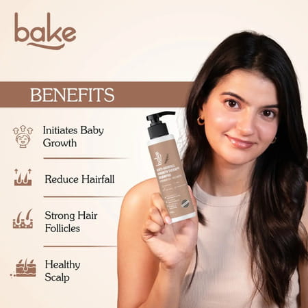 Bake Rosemary Anti Hair Fall Shampoo With Black Onion & Methi (200Ml)