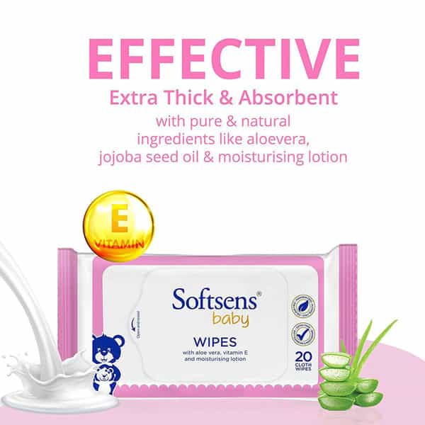 Skin Care Wet Wipes (Pack Of 20) - Pack Of 2