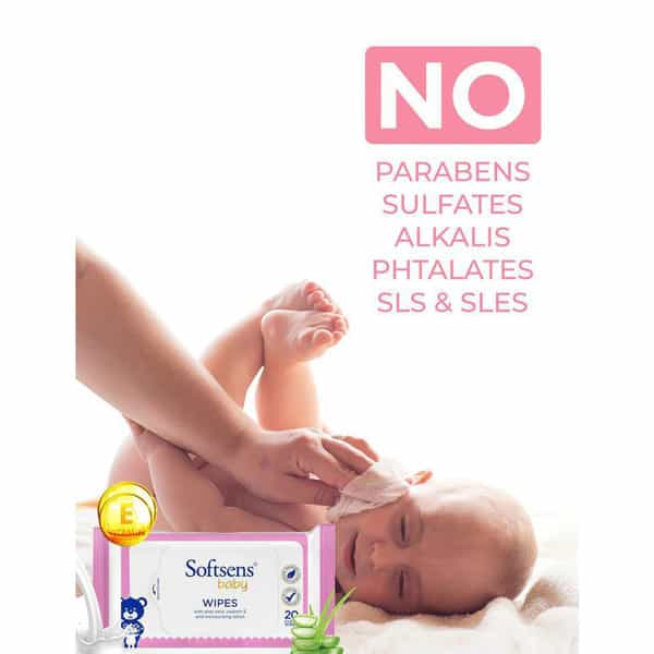 Skin Care Wet Wipes (Pack Of 20) - Pack Of 2