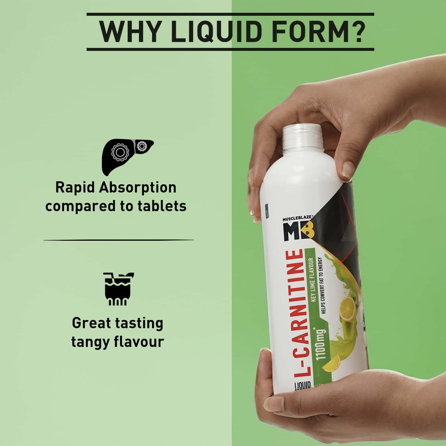 muscleblaze l carnitine liquid Buy - 1100MG (KEY LIME | 300ML | 20 SERVINGS) Sessions:1 Session