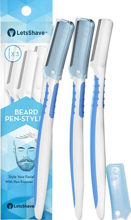 Letsshave Pro 2 Plus Disposable Razor - Twin Blade Disposable Shaving Razor (pack Of 3)