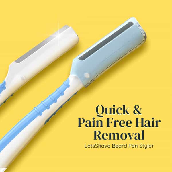 Letsshave Pro 2 Plus Disposable Razor - Twin Blade Disposable Shaving Razor (Pack Of 3)