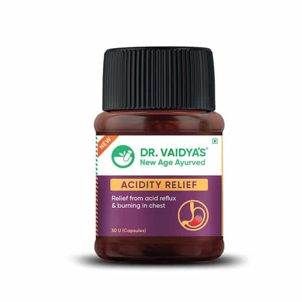 Dr. Vaidya's Acidity Relief -30 Capsule