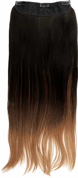 Streak Street Golden Brown Ombre Hair Extensions