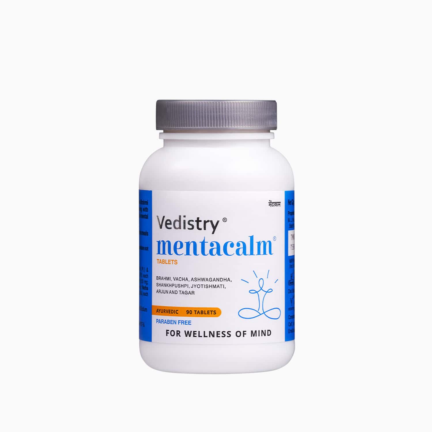 Buy VEDISTRY MENTACALM TABLETS | AYURVEDIC SUPPORT FOR STRESS