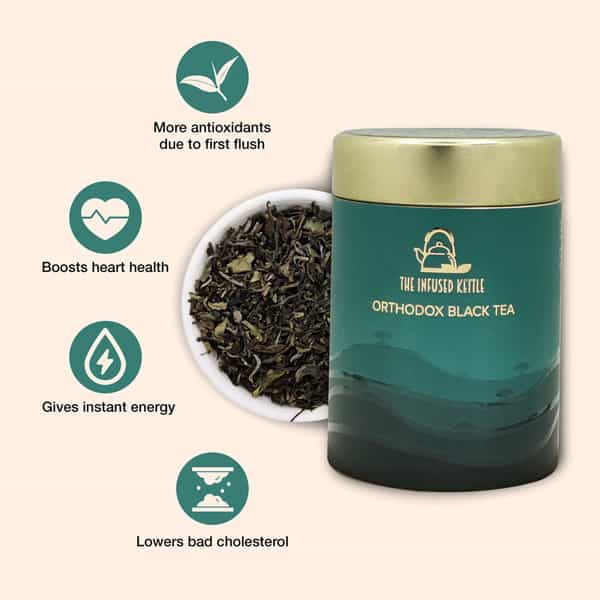 The Infused Kettle Orthodox Black Tea (50Gms)