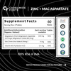 Carbamide Forte Zma For Men | Zinc And Magnesium Supplements | Support Muscle Recovery | 60 Tablet
