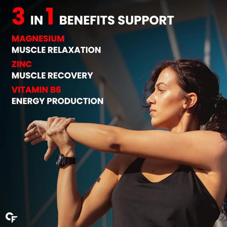 Carbamide Forte Zma For Men | Zinc And Magnesium Supplements | Support Muscle Recovery | 60 Tablet
