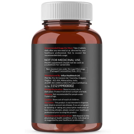 Carbamide Forte Zma For Men | Zinc And Magnesium Supplements | Support Muscle Recovery | 60 Tablet
