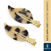 Gubb Caramel Delight Leaf Hair Clip