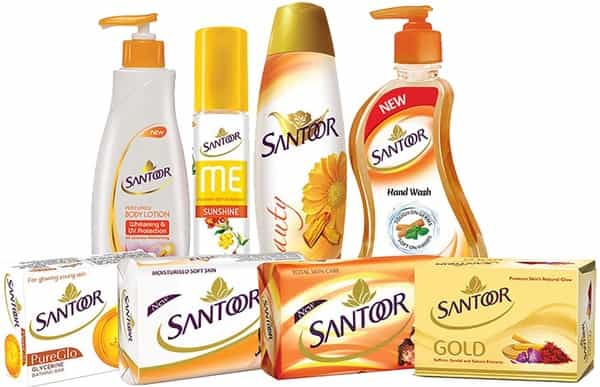 Santoor Pureglo Glycerine Soap (Buy 2 Get 1 Free) - 375 Gm