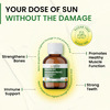 Vlado's Himalayan Organics Vitamin D3 60000 Iu Shots | Unisex | Orange | 5Ml Each - (Pack Of 8)