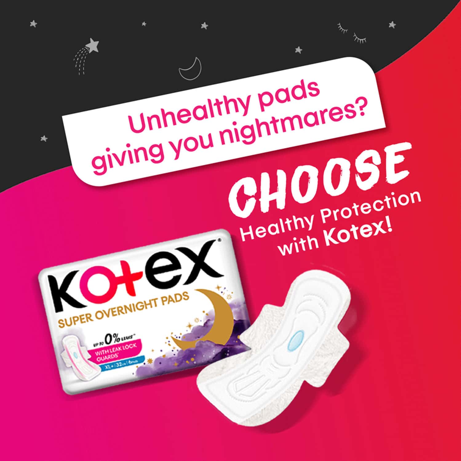 Buy KOTEX PROHEALTH+ ULTRA THIN SANITARY PADS FOR WOMEN XL SIZE (40