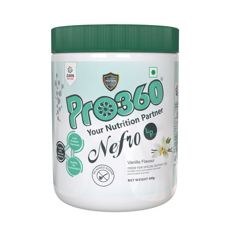 Pro360 Nefro Lp Vanilla Flavour Jar Of 400 Gm