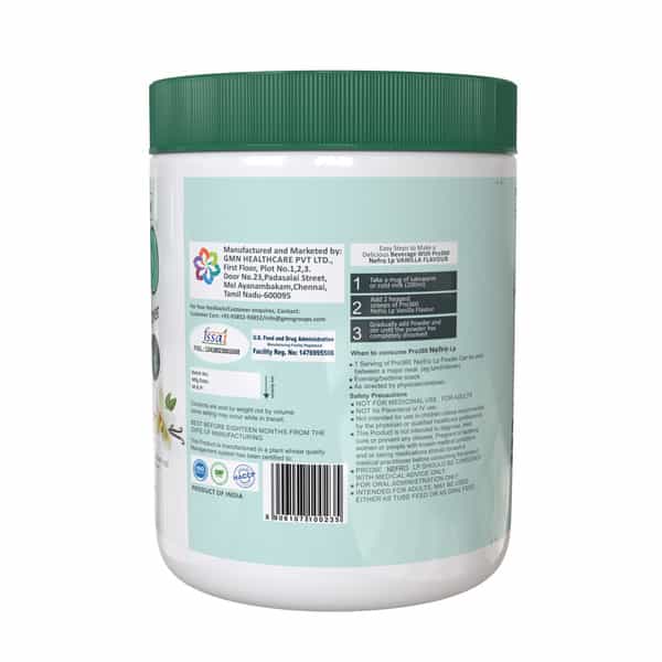Pro360 Nefro Lp Vanilla Flavour Jar Of 400 Gm