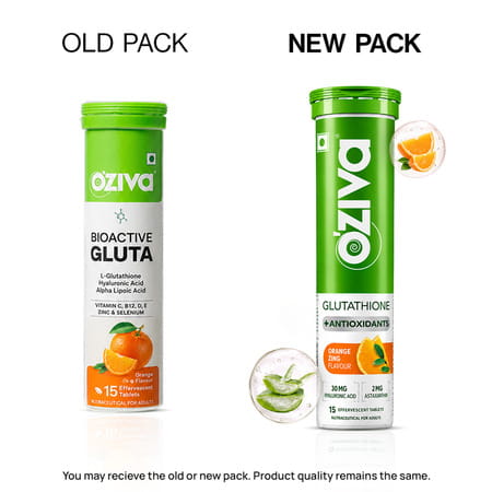oziva glutathione benefits side effects Bioactive Gluta Fizzy (L-Glutathione)| Reduce Cellular Damage On Skin- Orange 15 Tabs is glutathione safe for Multiple Dose Size:30 CT