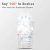 R For Rabbit Feather Diaper Taped Style Pants Size Xs Newborn Baby Of 0-5 Kg (Pack Of 22)
