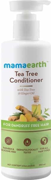 Mamaearth Tea Tree & Ginger Oil Anti Dandruff Conditioner Box Of 250 Ml