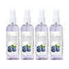 Pearldew Sanitizer Spray (Blueberry) 120 Ml | Aloe & Neem | Paraben Free (Pack Of 4)