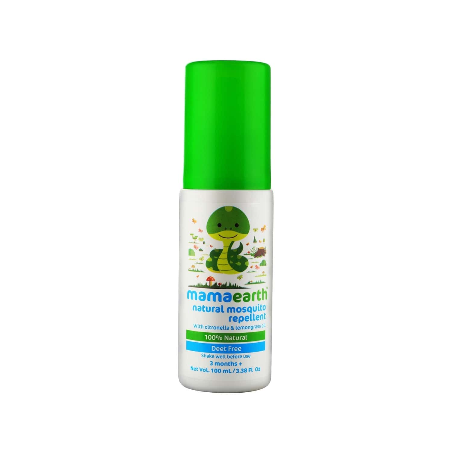 Mamaearth Natural Mosquito Repellent For 3months+ Babies Tube Of 100 Ml