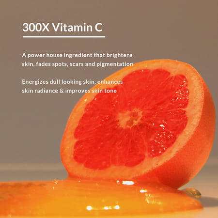 Lotus Botanicals Skin Brightening Face Scrub Vitamin C Sulphate Silicon & Chemical Free - 100g