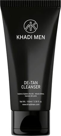 Khadi Men De Tan Face Cleanser Brightens & Lightens The Skin-100ml