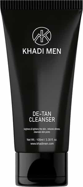 Khadi Men De Tan Face Cleanser Brightens & Lightens The Skin-100Ml