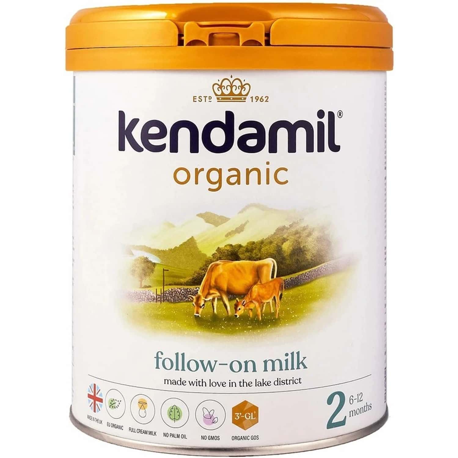 Kendamil Organic Stage 2 | Follow On Milk Formula 800 G