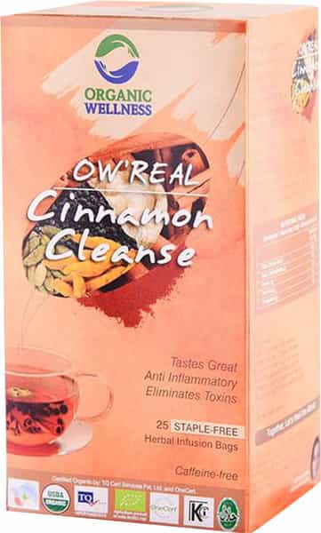 Organic Wellness Owreal Cinnamon Cleanse Tea 100 Gm