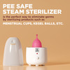 Pee Safe Menstrual Cup Steam Sterilizer (1N)