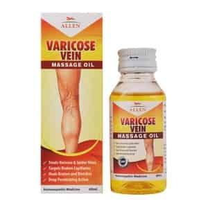 Allen Laboratories Varicose Vein Massage Oil 60 Ml
