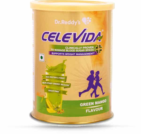 Celevida Diabetes And Weight Management Nutrition Drink - 400G (Green Mango)